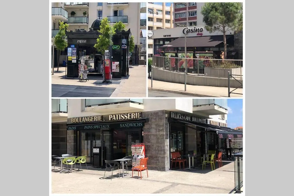 Appartement Grande Terrasse A Cote Monaco & Plage Saint-Antoine  0*, Saint-Antoine (Alpes-Maritimes) France